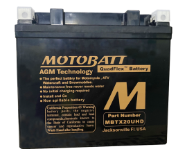 Motobatt akku, MBTX20UHD Black 109€